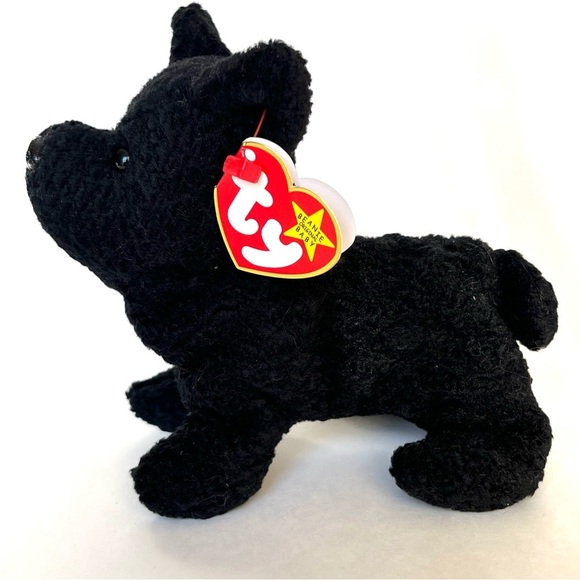 Ty Other - Ty Beanie Baby Scottie the Terrier 1996 PVC Filled Style 4102